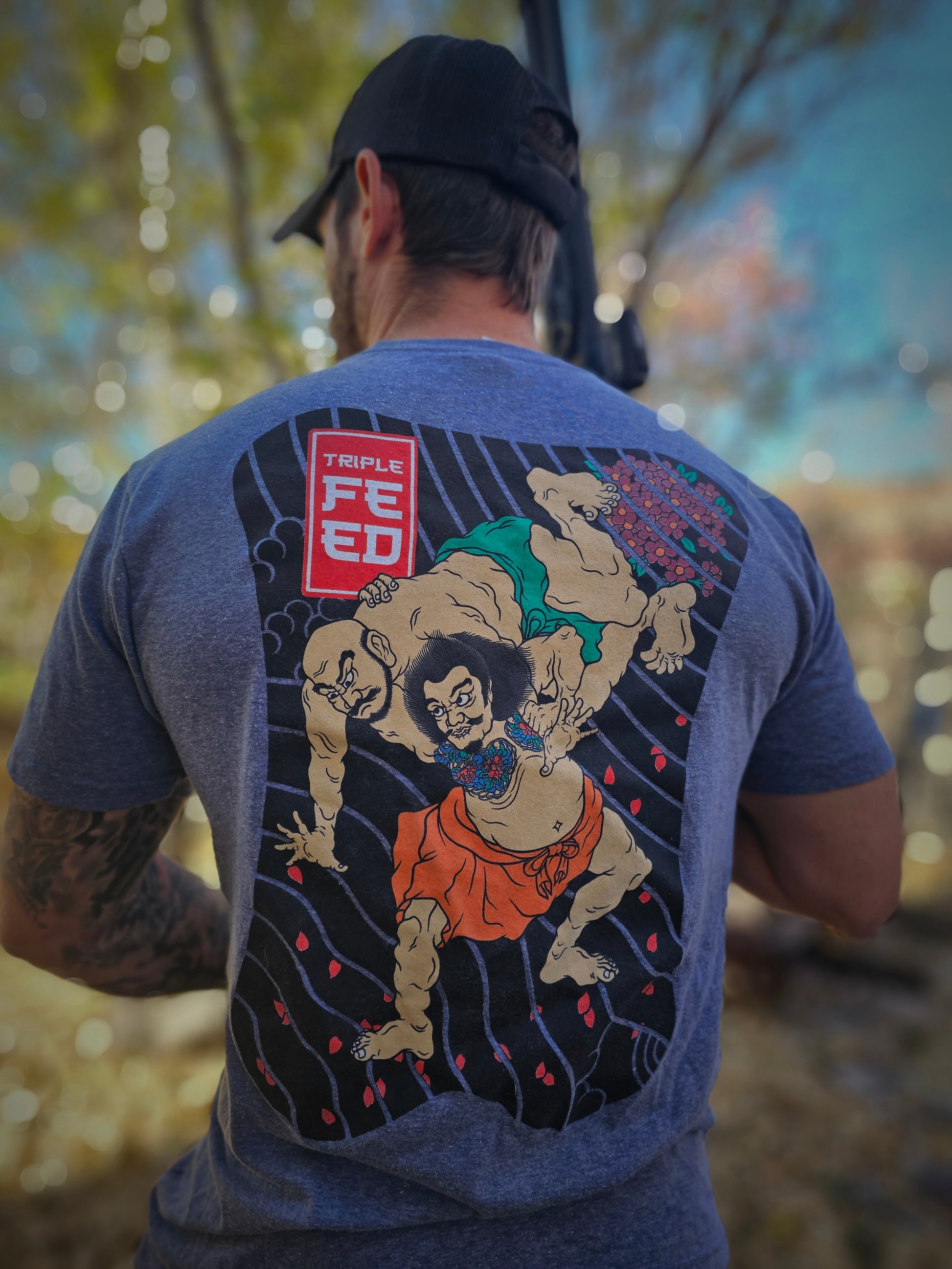 Yamatoe Jiu-Jitsu T - Triple Feed