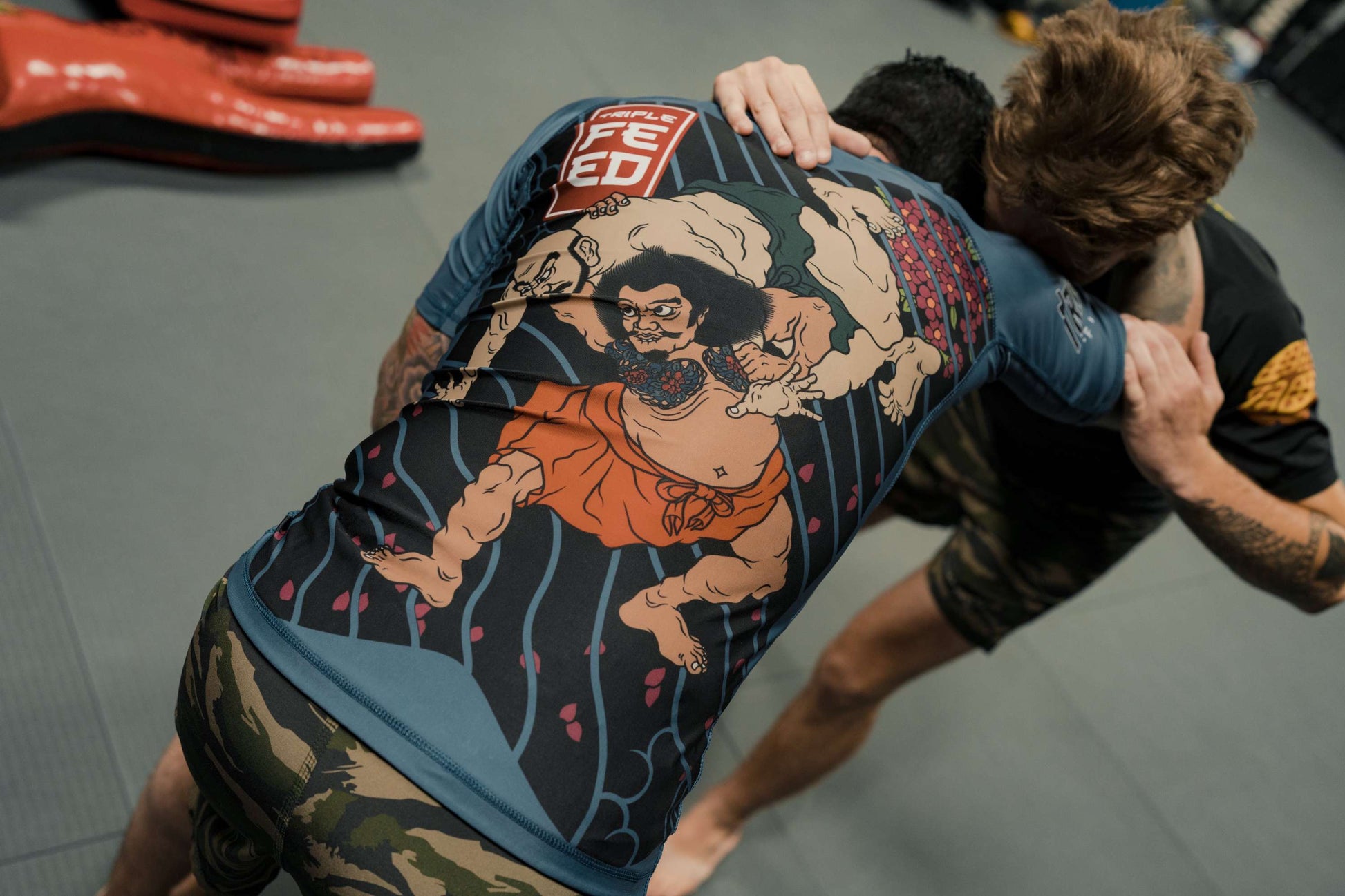 Yamatoe Jiu-jitsu Rash Guard - Triple Feed