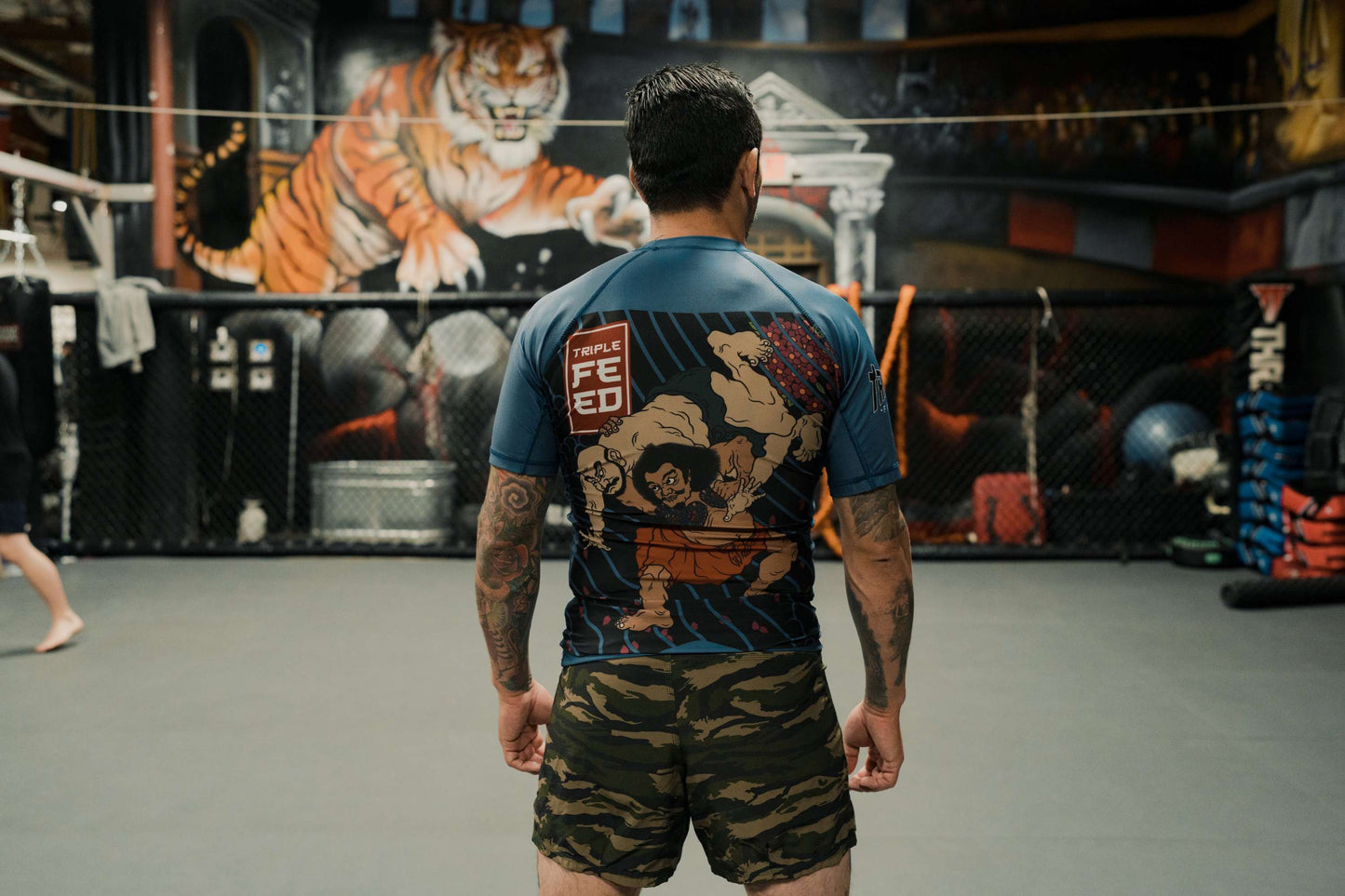 Yamatoe Jiu-jitsu Rash Guard - Triple Feed