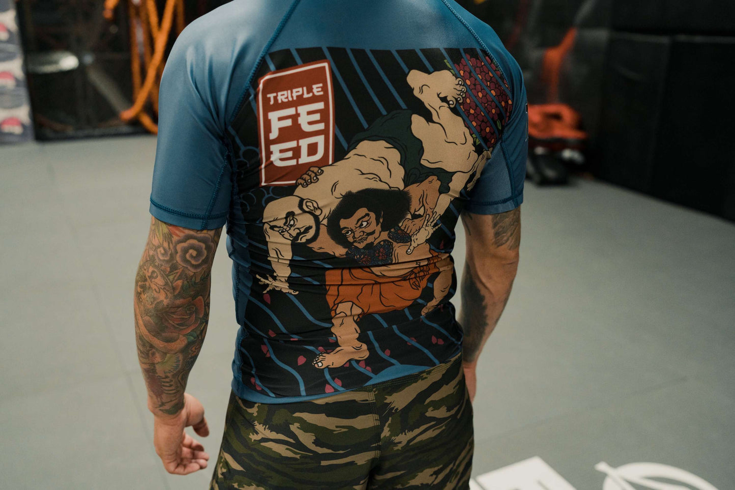 Yamatoe Jiu-jitsu Rash Guard - Triple Feed