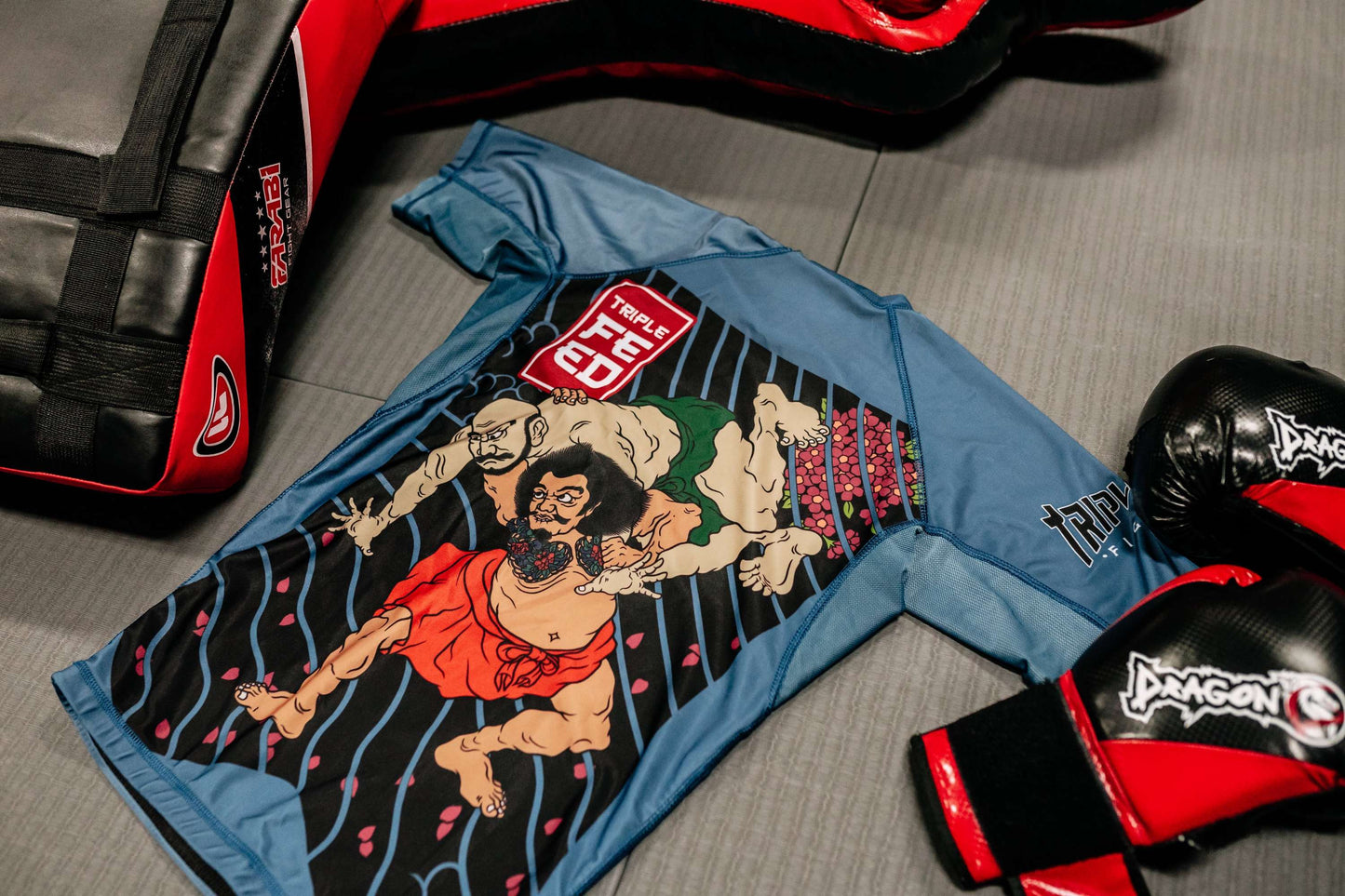 Yamatoe Jiu-jitsu Rash Guard - Triple Feed